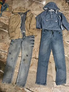 Kids Denim Outfit Set