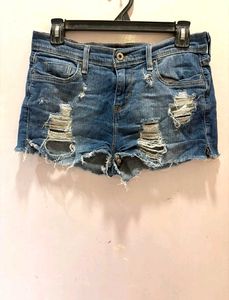 Levi's Distressed Denim Shorts