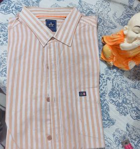Men's Striped Casual Shirt XL but slim fit