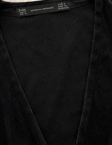 🖤Black Velvet Wrap Romper