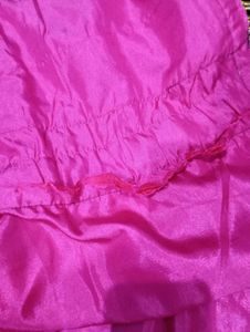 Elegant Pink &amp; Black Embroidered Kurta