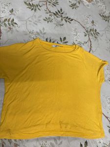 Sunny Yellow Basic T-Shirt