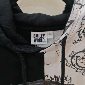 Smiley World Colour Block Hoodie | Size L