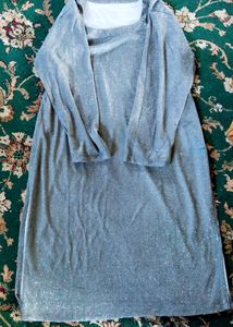 Sparkly Silver Party Outfit