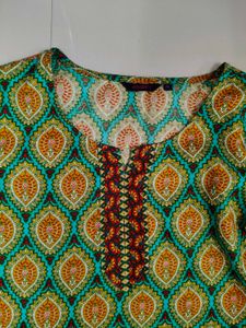 Green kurta