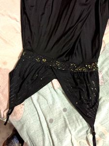 Sparkly Black Mini Dress