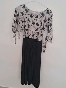 Selvia - Floral Print  fit and flare dress