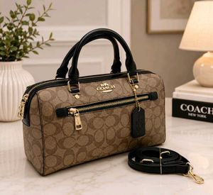 Coach Rowan Satchel Signature Handbag PREMIUM QUAL