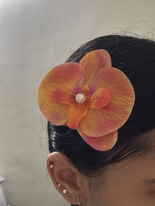 Orchid Hair Clip