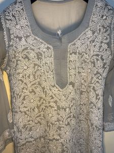 Elegant Embroidered Kurta