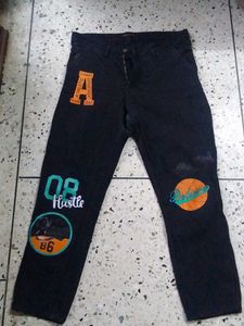 Stylish Graphic Print Pants