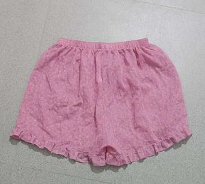 Comfy Pink Pajama Shorts