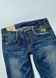 Y2K low rise bootcut jeans