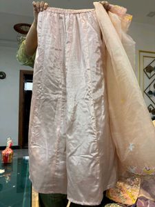 Embroidered Kurta Sharara Set - Pastel Floral