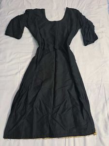 Elegant Black Kurti Set ✨