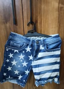 Denim Shorts 28 Waist