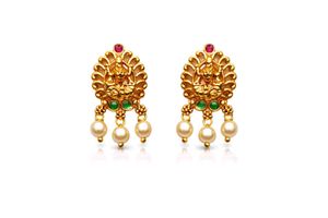 Traditional Gold Plated Earrings
