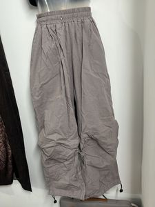 Drawstring Ankle Cargo Pants