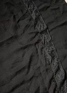 Black Dupatta - Like New Condition