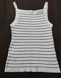 Striped Ribbed Tank Top
