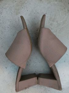 Stylish Beige Wedge Sandals