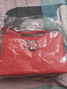 Stylish Red Handbag new without tag