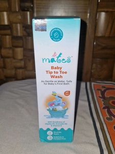 Mateo Baby tip to toe wash