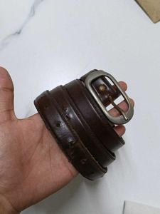 Classic Brown Leather Belt