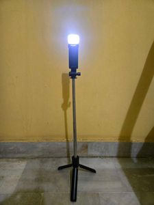 Tripod/Selfie Stick with LED Light