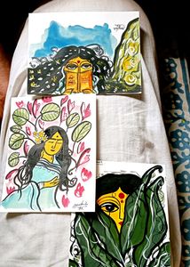 Combo Of Three Small Painting