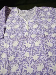 Yellow Diamond Print Tunic Dress
