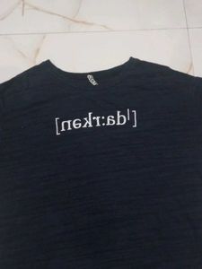 Men's Blue T-Shirt with Pocket