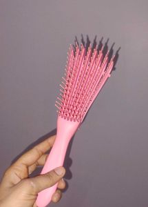 Pink Detangling Hair Brush
