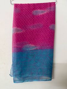 Beautiful Teal &amp; Pink Kurta Set with Dupatta