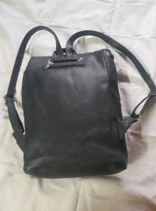 Mini Black Backpack Women's College School Bag 🎒