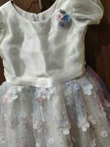 Sparkling Floral Party Dress