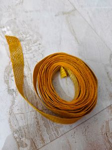 New Beautiful Yellow Lace For Saree
