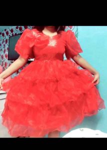 Partywear Red dress 👗