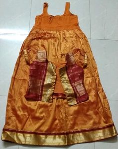 Indian Traditional Silk Skirt and Top Set