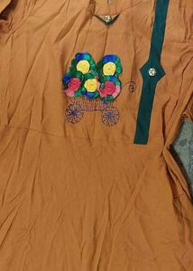 Rajwadi One piece anarkali kurti