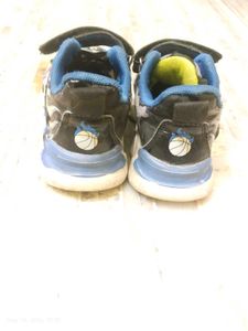 Kids Black Superman Sneakers