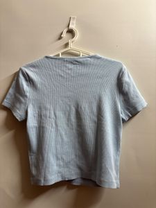 Light Blue Basic T-Shirt