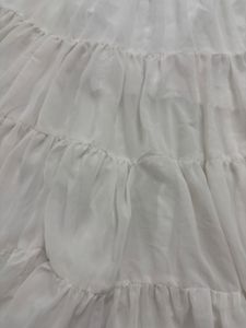 Soft girl Maxi Skirt - White 🤍