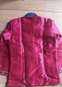 Boy's Red Ethnic Kurta Set