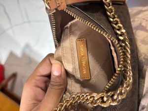 Original Michael Kors Dark Brown Convertible.