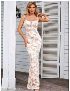 Floral Print Maxi Dress