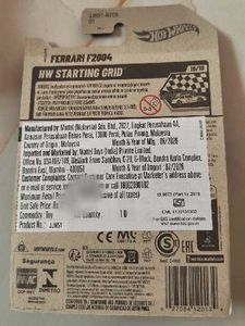 Hot Wheels Ferrari F2004 Diecast Car