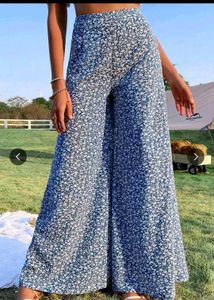Floral Wide Leg Pants