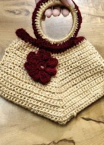 Crochet Flower Bag