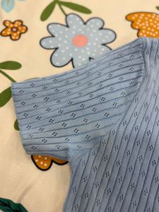 knitted Crop Top